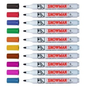 Marker SNOWMAN G12 permanentny - różne kolory