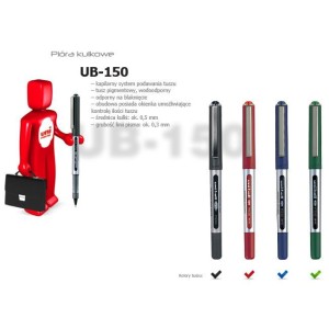 Długopis UNI UB-150 eye micro, pióro kulkowe- różne kolory