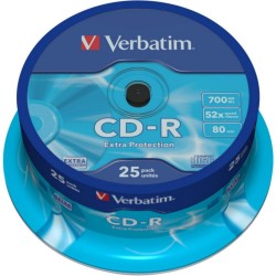 Płyta CD-R Verbatim - 25 sztuk
